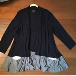 LOGO Colorblock Cardigan